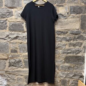 SPANX Elegant Black Maxi Dress